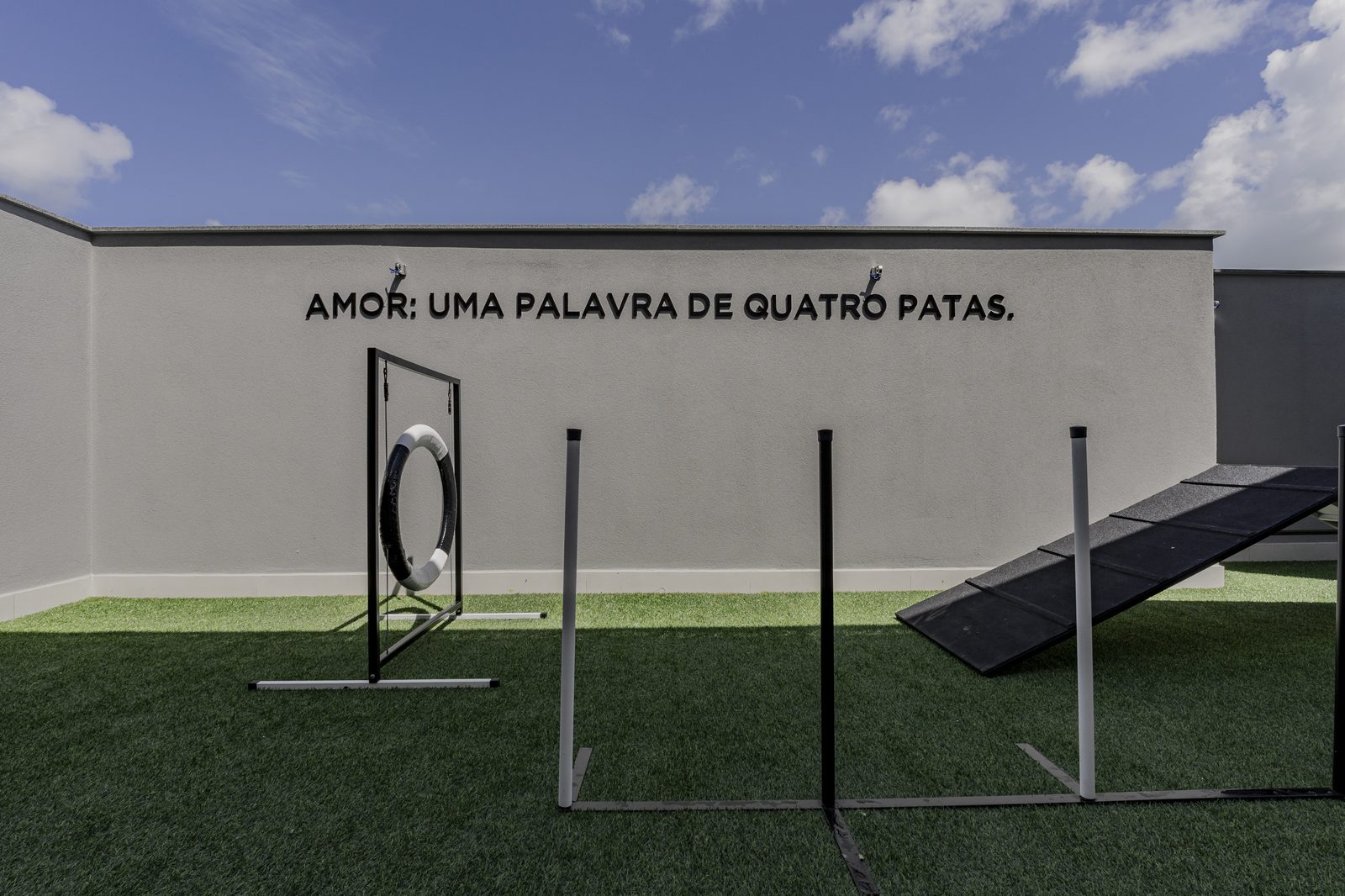 Área pet agility Unna Residence