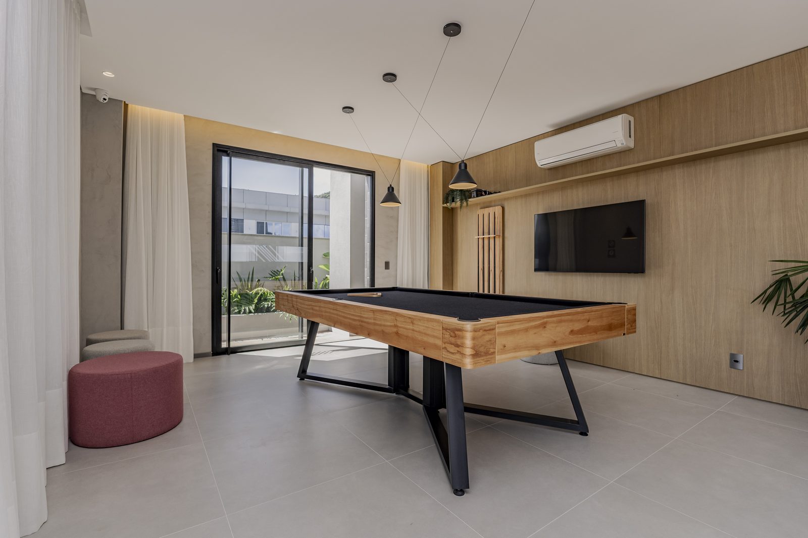 Sala de jogos Unna Residence