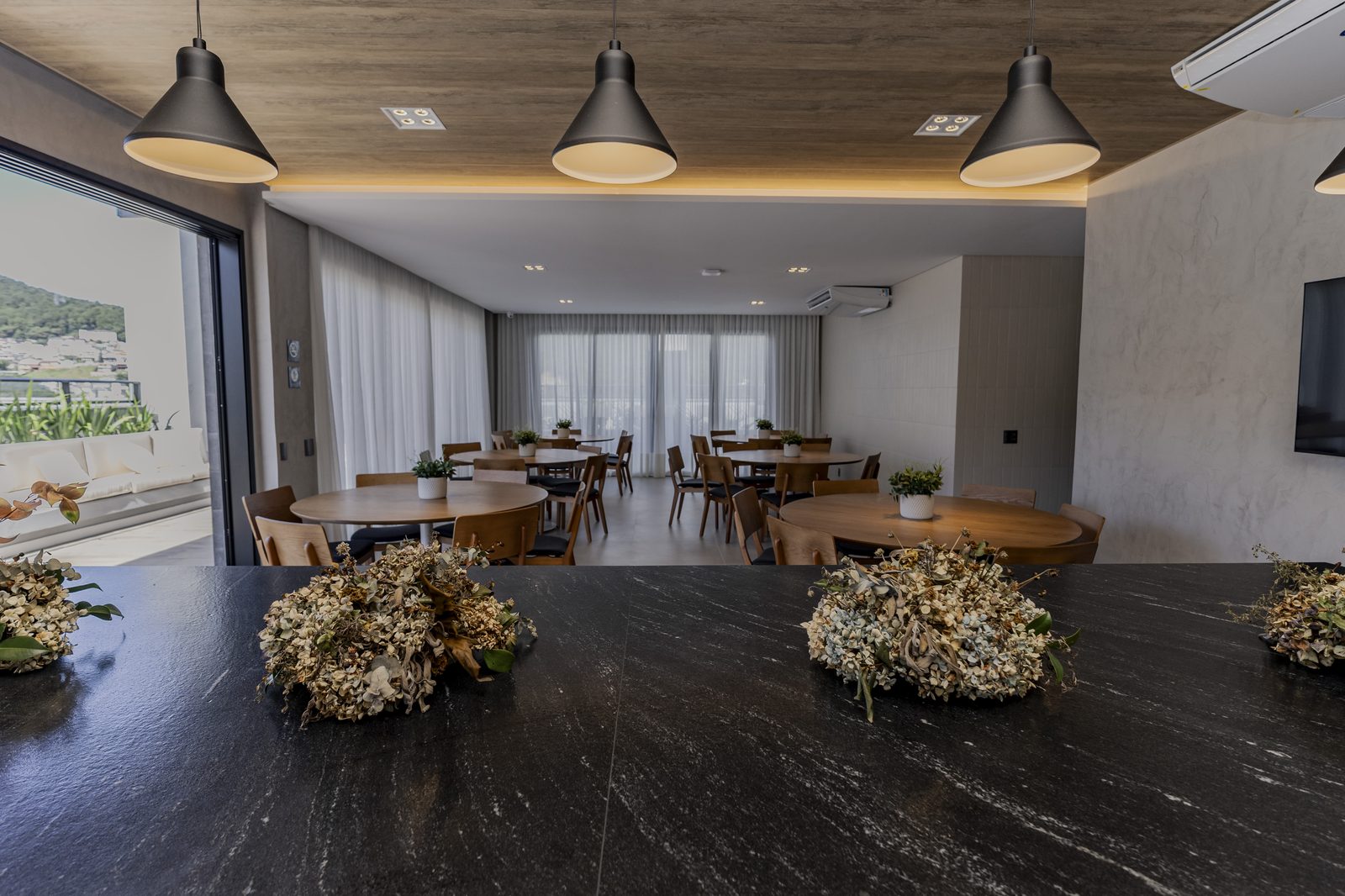 Salão de festas Unna Residence